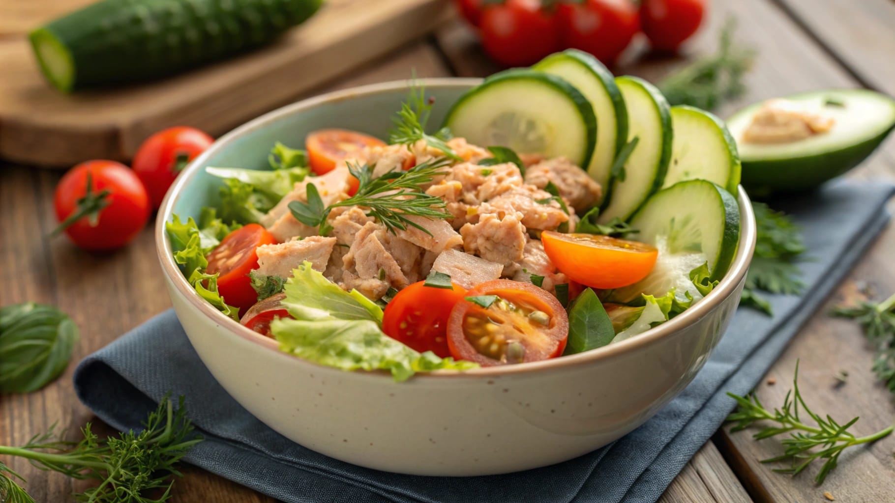 canned salmon salad